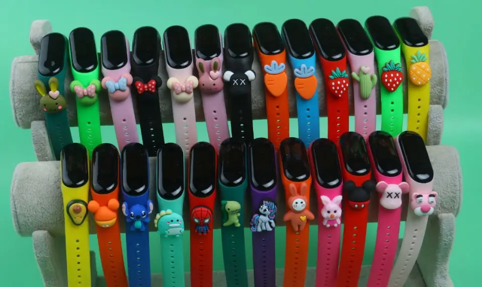  Hot sell Kids Cartoon Watch Fashion LED Digital Outdoor 30M Waterproof Silicone Bands Wristwatch for Child Teens Students
