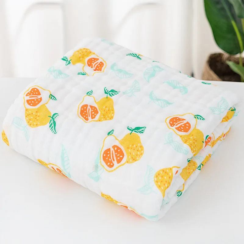 organic fox muslin 4 snugly baby swaddle receiving layer blanket quilted blankets 6 customize  fabric 100% set cotton