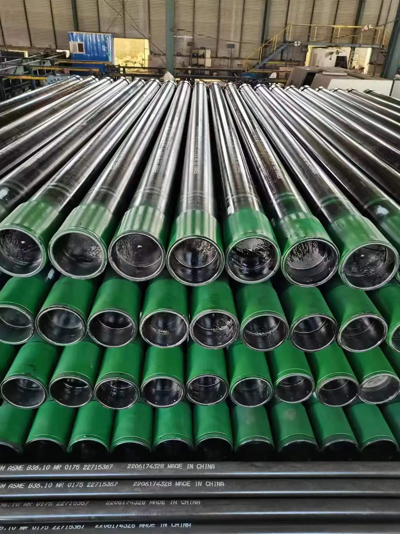 OCTG Oil Casing Pipe Factory Price API 5CT J55 K55 N80 L80 P110 2 7/8inch BTC EUE LTC Thread Oil Well Casing Pipe Casing Prices