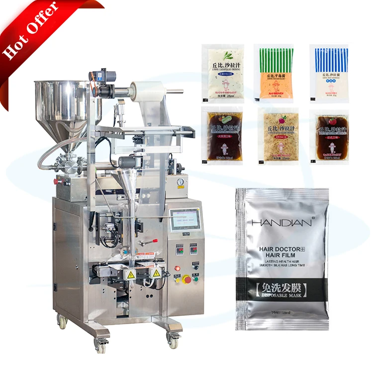 Mayonnaise chili sauce Salad dressing Liquid Packing Machine
