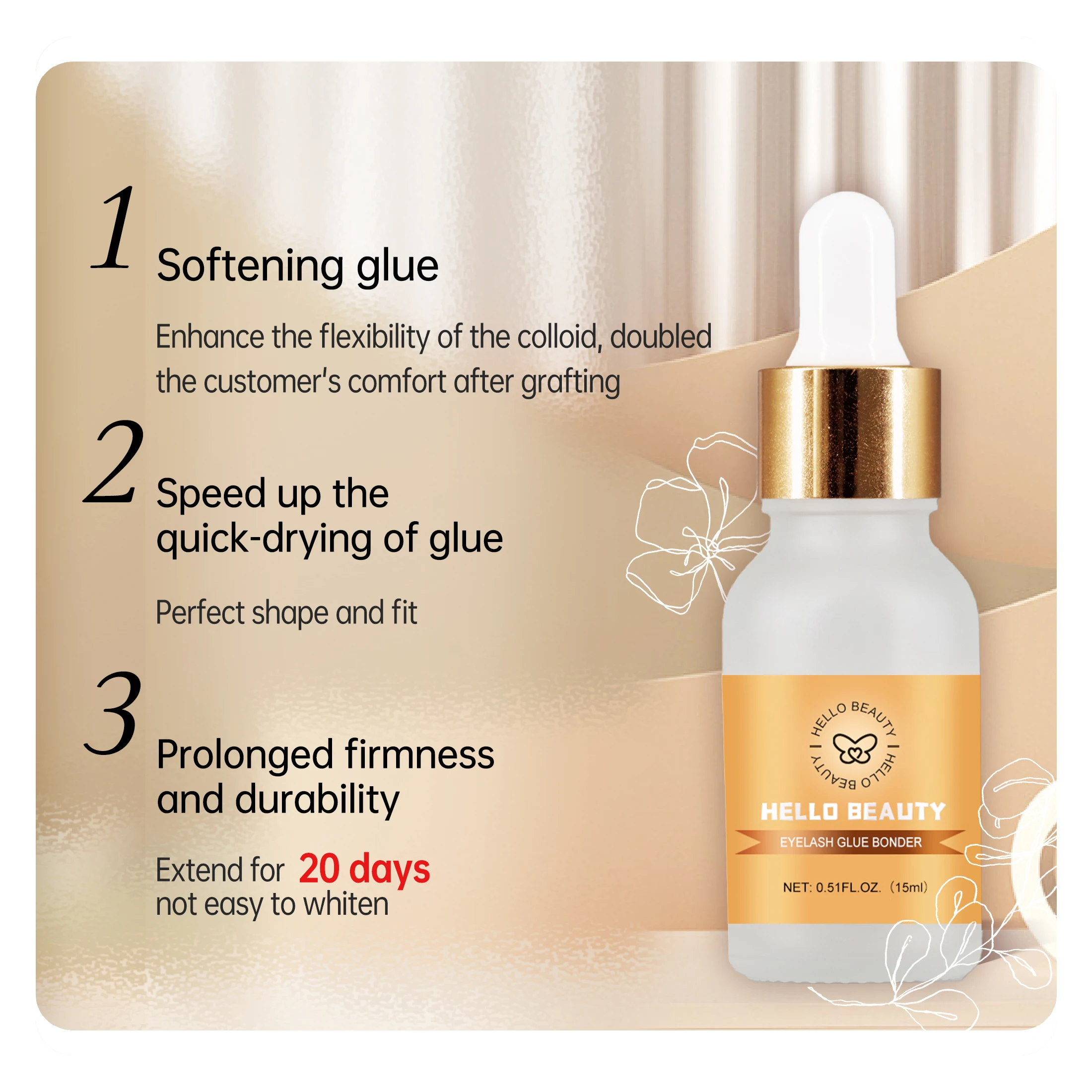 Best Quality Super Lash Bonder Lash Glue Bonder Factory Price Eyelash Extension Lash Bonder