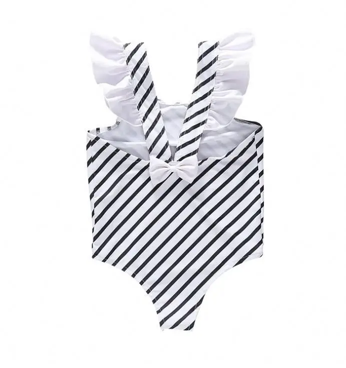 
New Style Striped Baby Girls Children kid One Piece Swimsuit Bathing Suit Beachwear 