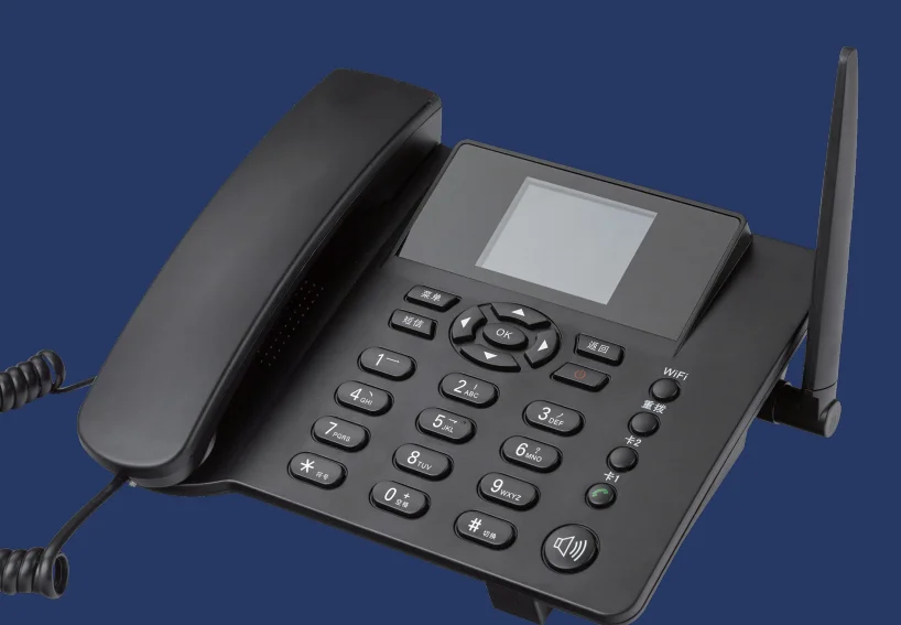 FWP-LS962A VOLTE WCDMA GSM SIM card fixed wireless desktop phone with WiFi hotspot BT FM cordless 4G 3G