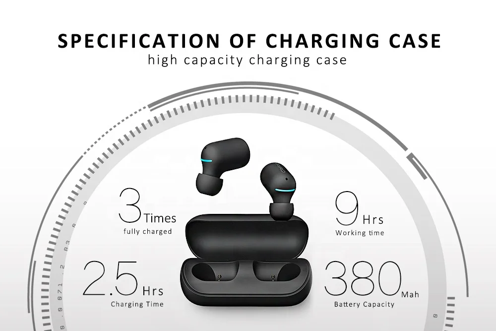 Electronic true wireless BT v5.0 headset earbuds handsfree I7S OEM tws ear buds headphones