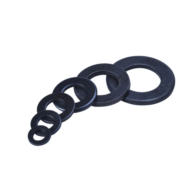 Carbon Steel Grade Class 4.8 8.8 10.9 12.9 Black Oxide Phosphated Plain Shim Flat Washer Gasket DIN125