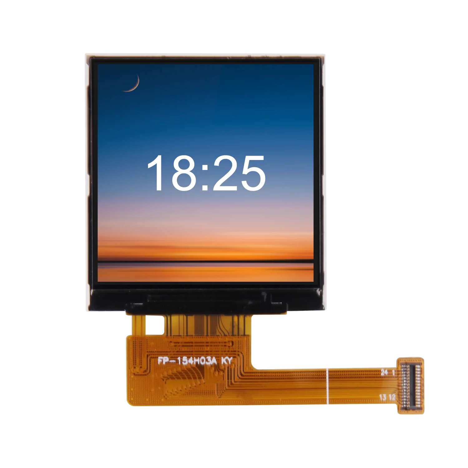 High Quality 1.54inch TFT LCD Screen 240RGBX240 resolution 4-wire SPI interface display panel