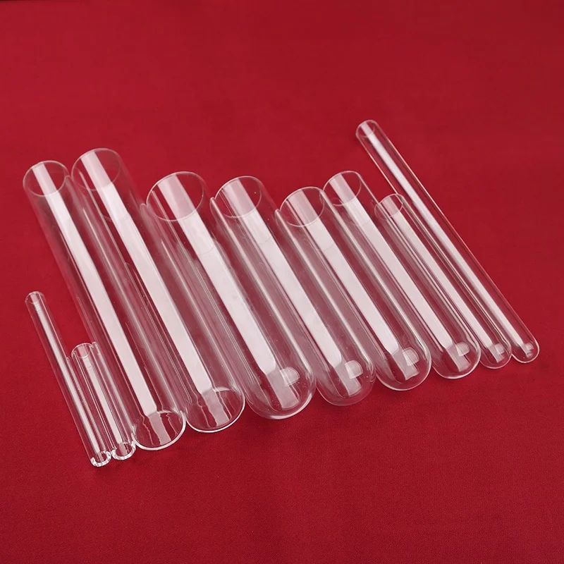 BET sample calibration tube adsorption tester tube heat resistant transparent quartz glass tube quartz ball