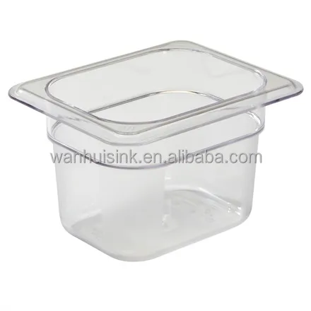 Polycarbonate food trays plastic gn pan