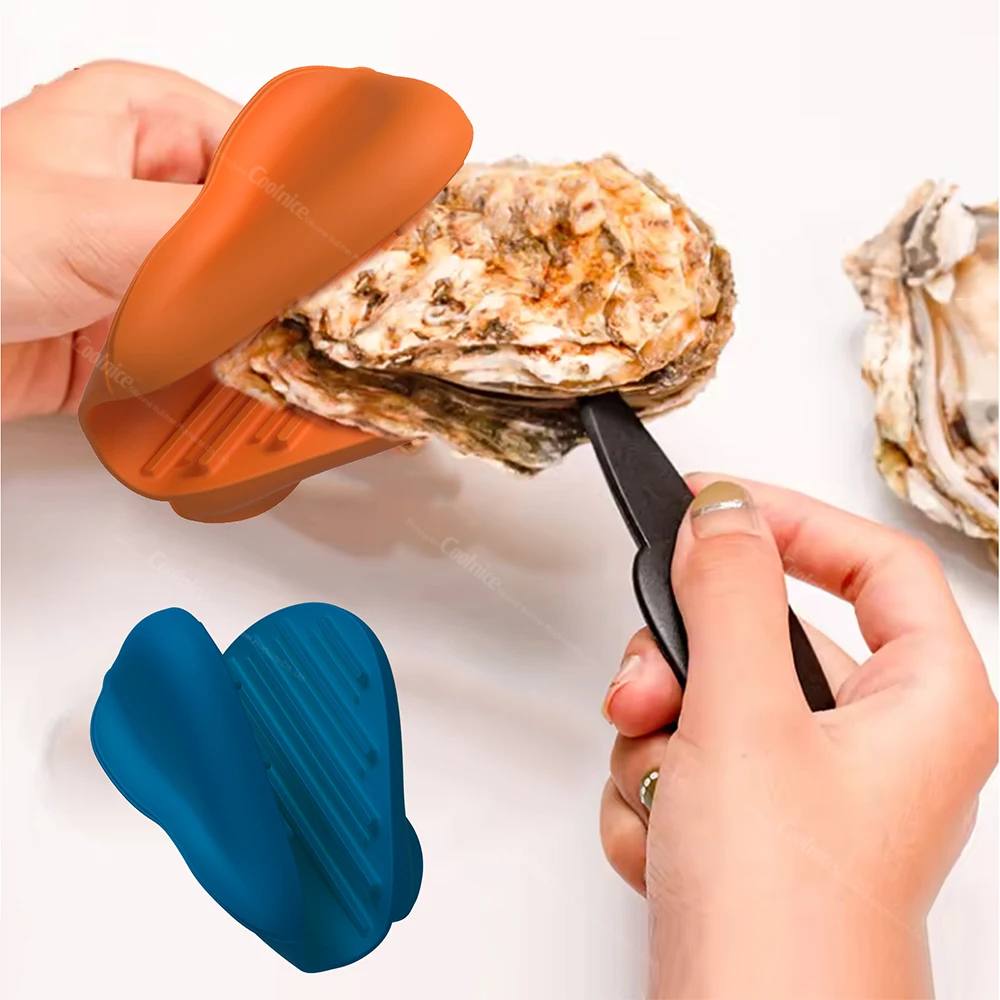 Customized Package Easy to Use Silicone Gloves Oven Mitts Heat Resistant BBQ Smoker Grill Gloves