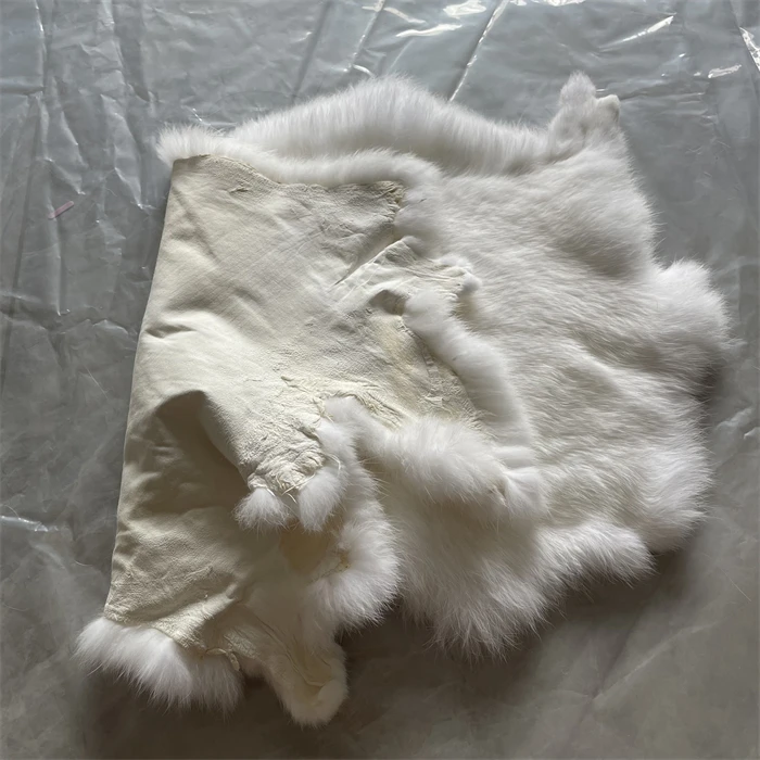 100% Real Skin Genuine Chinchilla Rabbit Fur Pelt For Sale Cheap Price