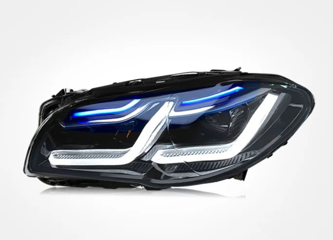 Led Head Light for bmw F10 headlight car 2011-2017 F18 Lamp Double L Style New Headlight Fit Headlamp With Adaptive Function