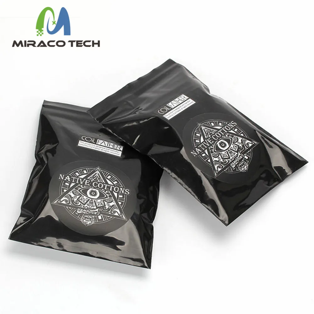 
foggyman wholesale organic vape cotton roll Native Cotton Organic Wicking Material for electronic cigarette DIY vaping 