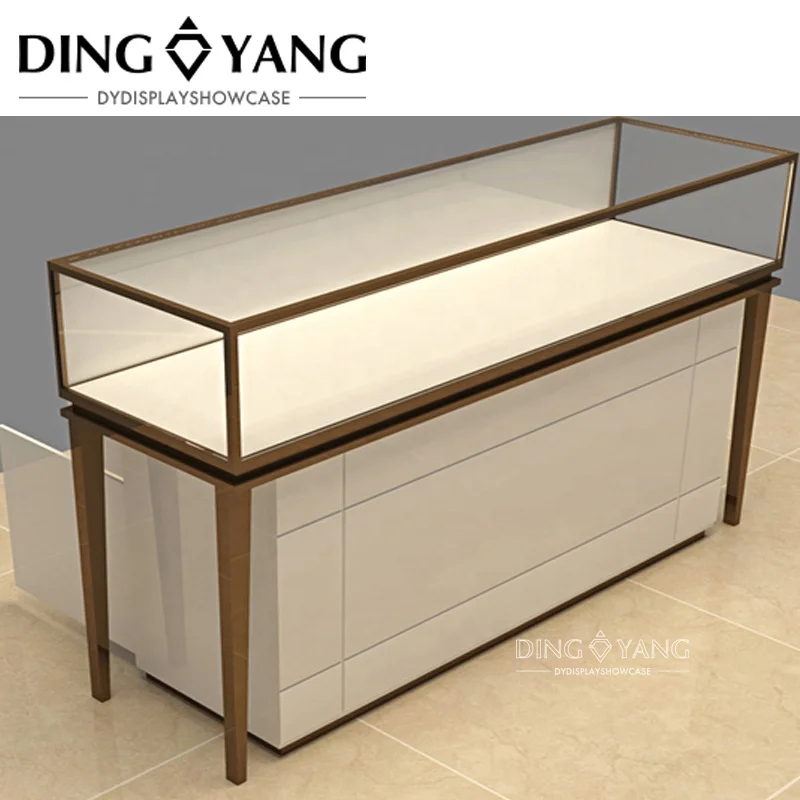 Factory Offer Beautiful Modern Jewelry Shop Design , Build Your Brand And Promote Sales
