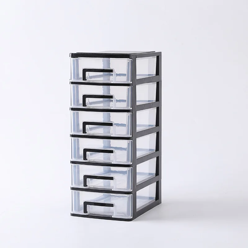 Desktop Mini Cosmetic Divider Household Storage Organizers Custom Plastic Table Drawers Cabinets Office Storage
