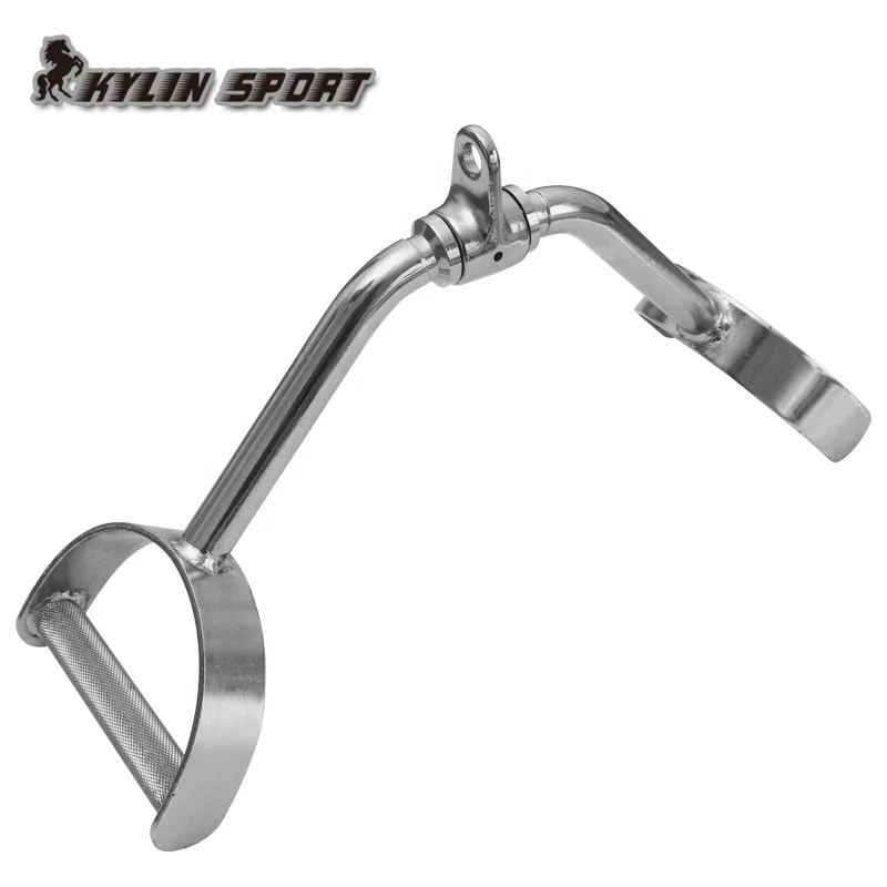 Kylinsport cable machine attachments for gym lat pulldown attachment cable double d row handle cable attachment