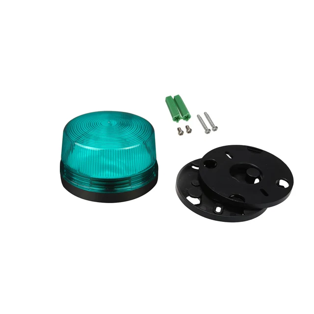 Security Waterproof Alarm Strobe Lamp 12v Mini Green Led Flash Strobe Light