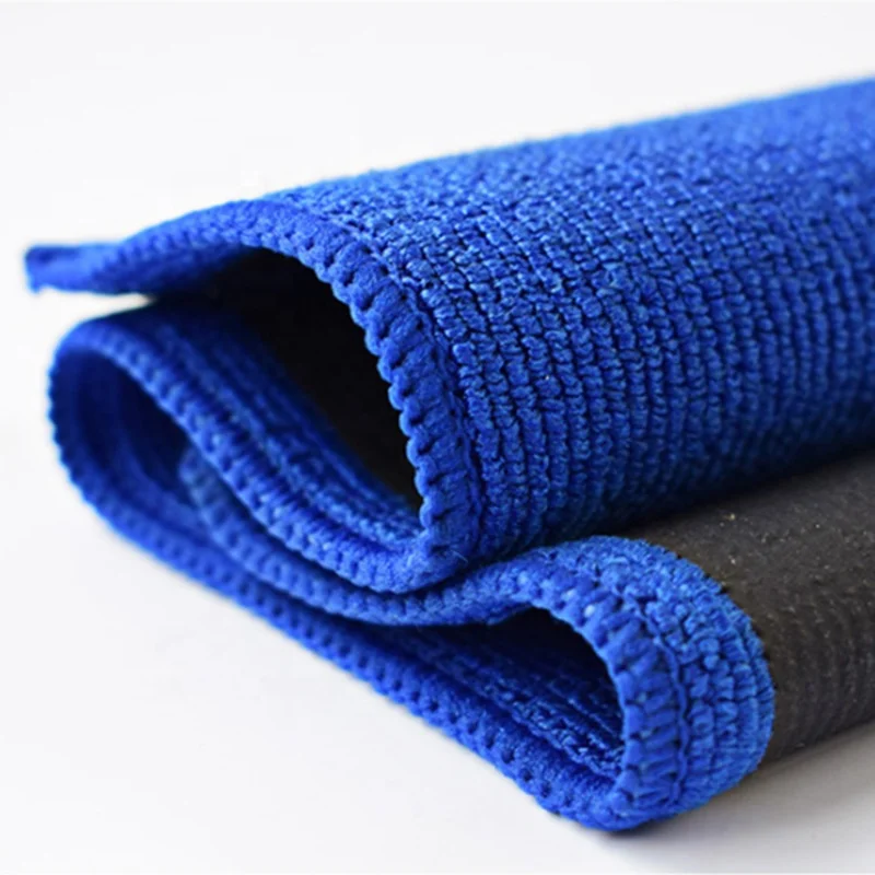 Custom design detailing thick fast dry microfiber meaning of car cleaning cloths in roll magic clay towel for car in pouch