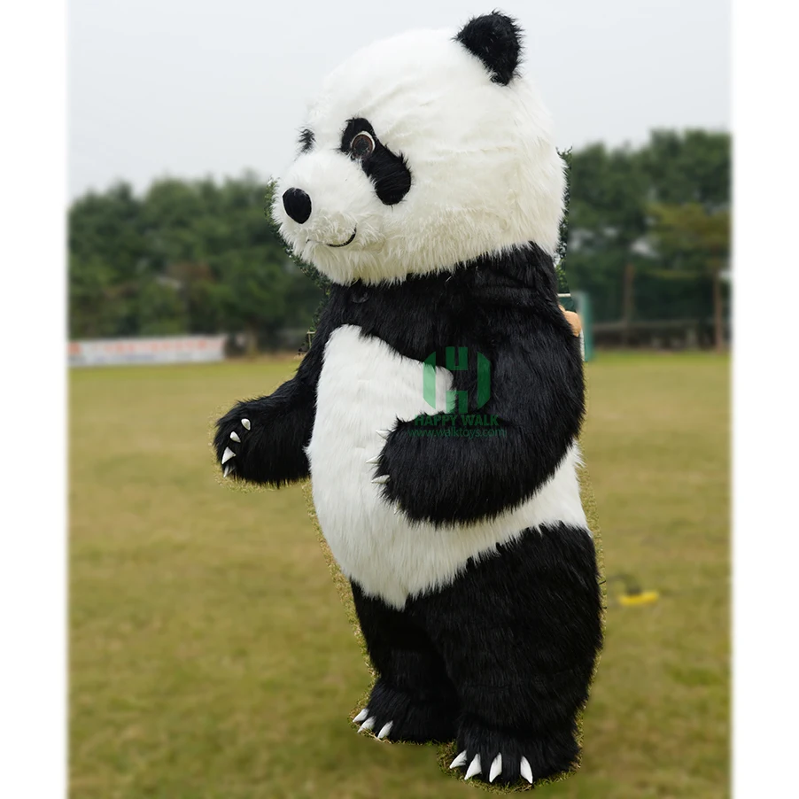 High Quality 2M 2.6M 3M Cartoon Character Inflatable Mascot costumes Inflatable panda costume