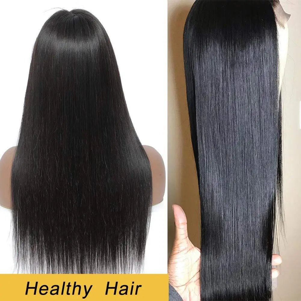 150 180 Density HD Full Lace Human Hair Wigs Women Wholesale Brazilian Virgin Hair Lace Front Wig for Black Transparent DHL VIP