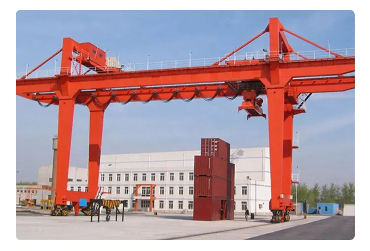 45Tons Capacity Double Beam Rail Mounted Container 2 Factory Used Double Beam Goliath 10T Double Trolley Shipbuildi