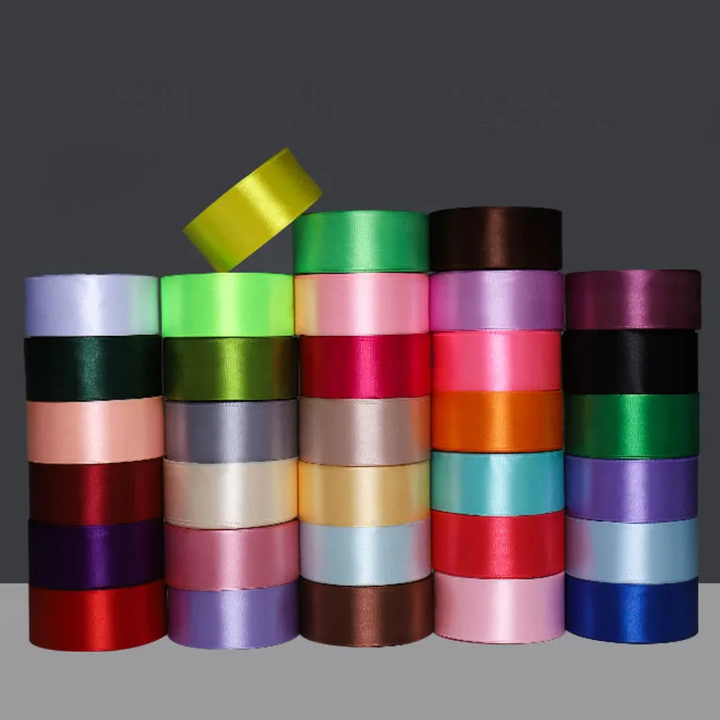 40mm wide satin ribbon Perfect for DIY Crafts Wedding Decor Bow Making Sewing Gift Wrapping flower packaging ribbon and more