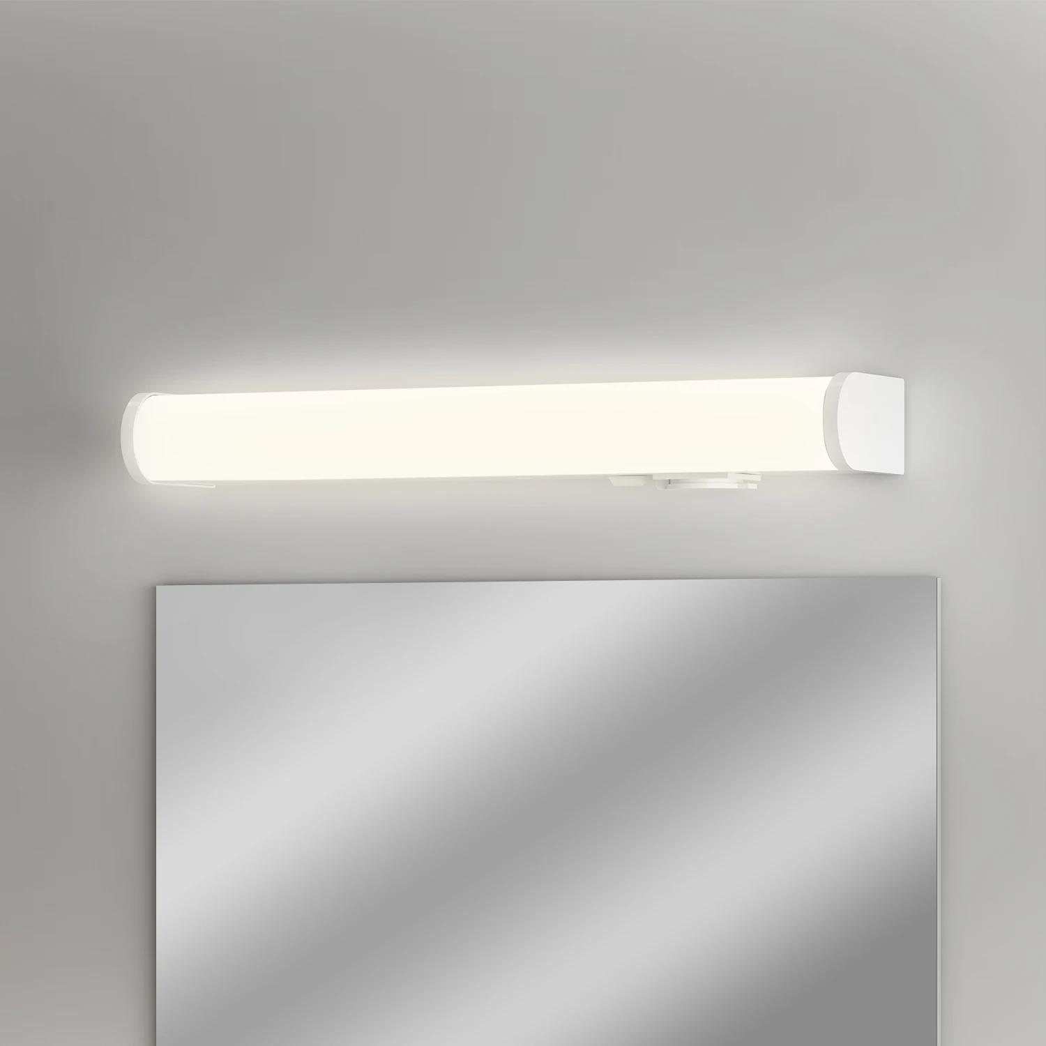 IMVSINCERE LED Wall Mounted Bathroom Lights  with EU socket T8 fixture for bathroom light with shaver socket 95cm 12w ip44