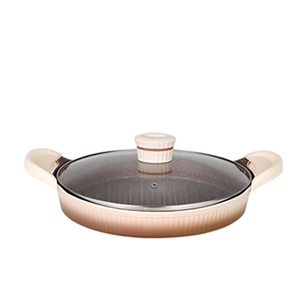 Hot sale die casting aluminum cookware pot set kitchen cooking pot set cookware non stick pan cookware sets marble coating