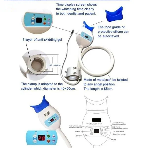 medical oral whitening 1 color three-dimensional teeth Bleaching machine Dental whitening Lamp Product