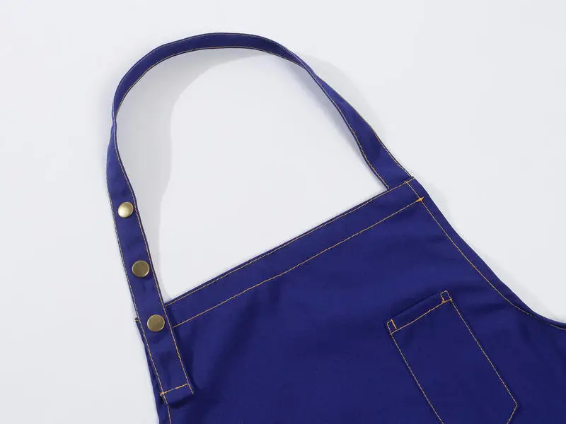 Сверхмощный кофейный магазин шеф-повар Ресторан Рабочий инструмент нагрудник кожаный садовый барбекю Униформа джинсовая хлопковая Парикмахерская парусиновые фартуки