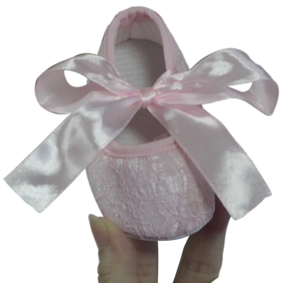 New Born Baby Shoes Kids Soft Sole Baby Lace Shoes in Stock