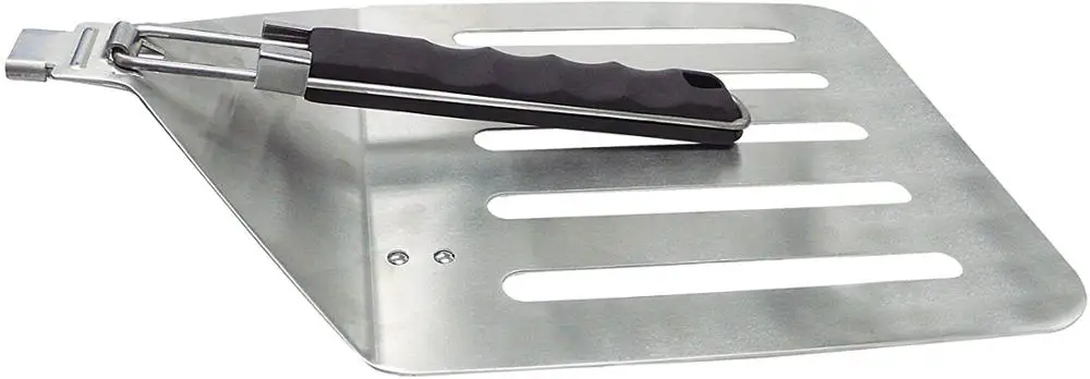 
Stainless Steel Oversized Folding Handle aluminum perforated pizza peel for Tailgating 