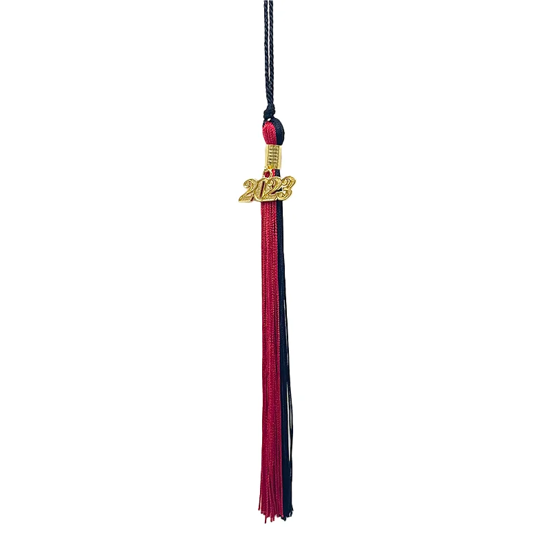 sublimation Borlas graduadas gold graduation hat tassels charm sublimated graduation tassel and caps wholesale