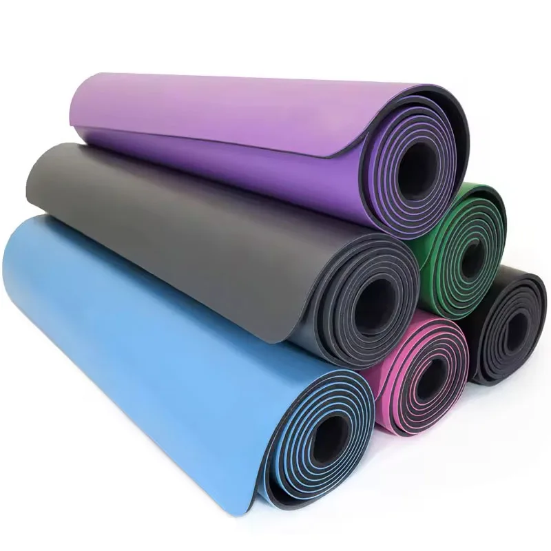 List of Top sponsors Large mat custom oversized eco-friendly natural rubber PU yoga mat with printing