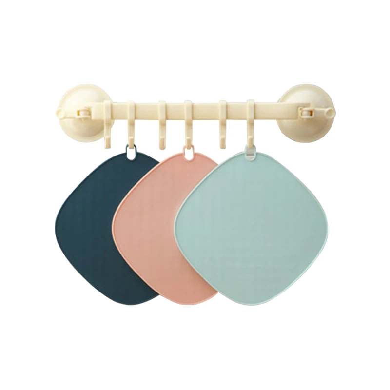 16*16CM Colorful Silicone Trivet Mat 6.3*6.3Inc Silicone Pot Holders Heat Resistant