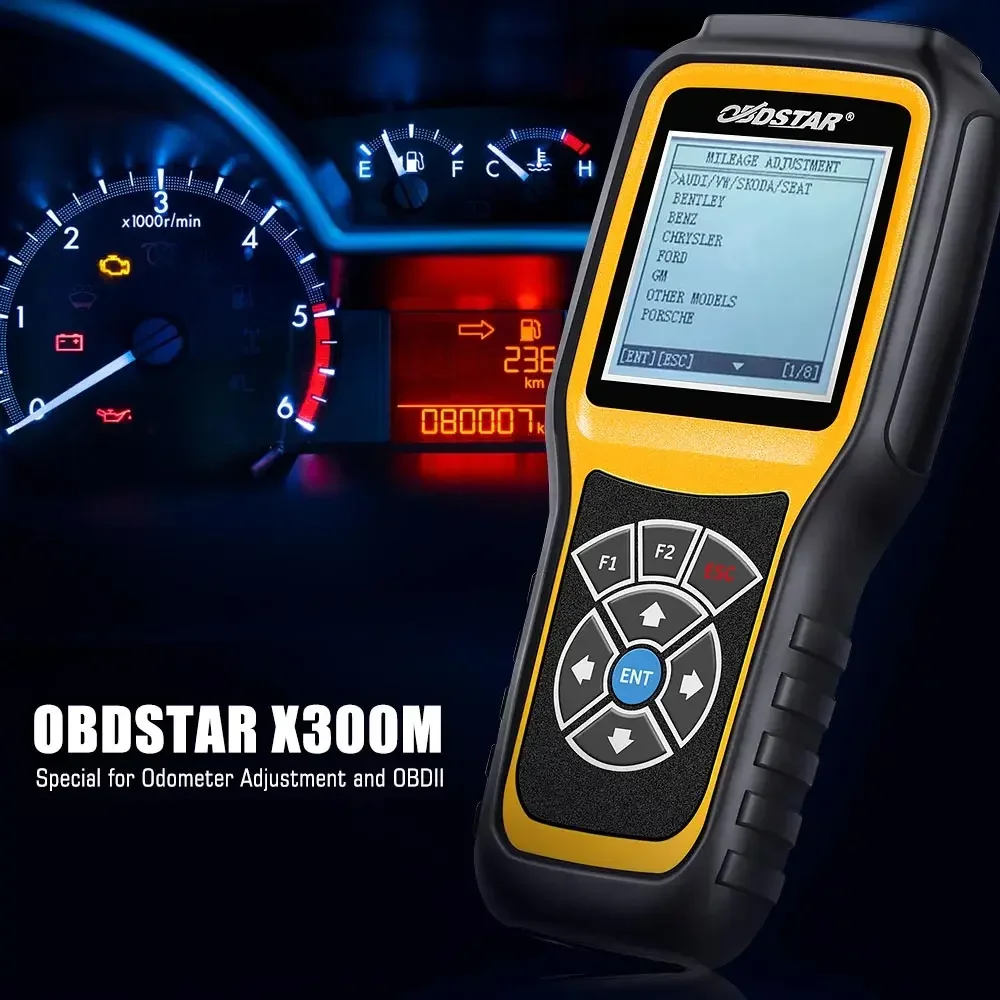 2023 OBDSTAR X300M специальный инструмент для регулировки калибровки кластеров и поддержка OBDII Mercedes Benz & MQB VAG Reset пробег
