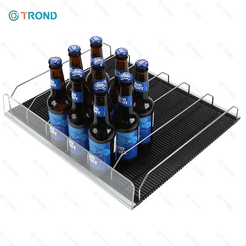 Light Duty Shelf Roller Deep Cooler Shelf Glides for Liquor Store Self Service Machine rollers for heavy duty shelves