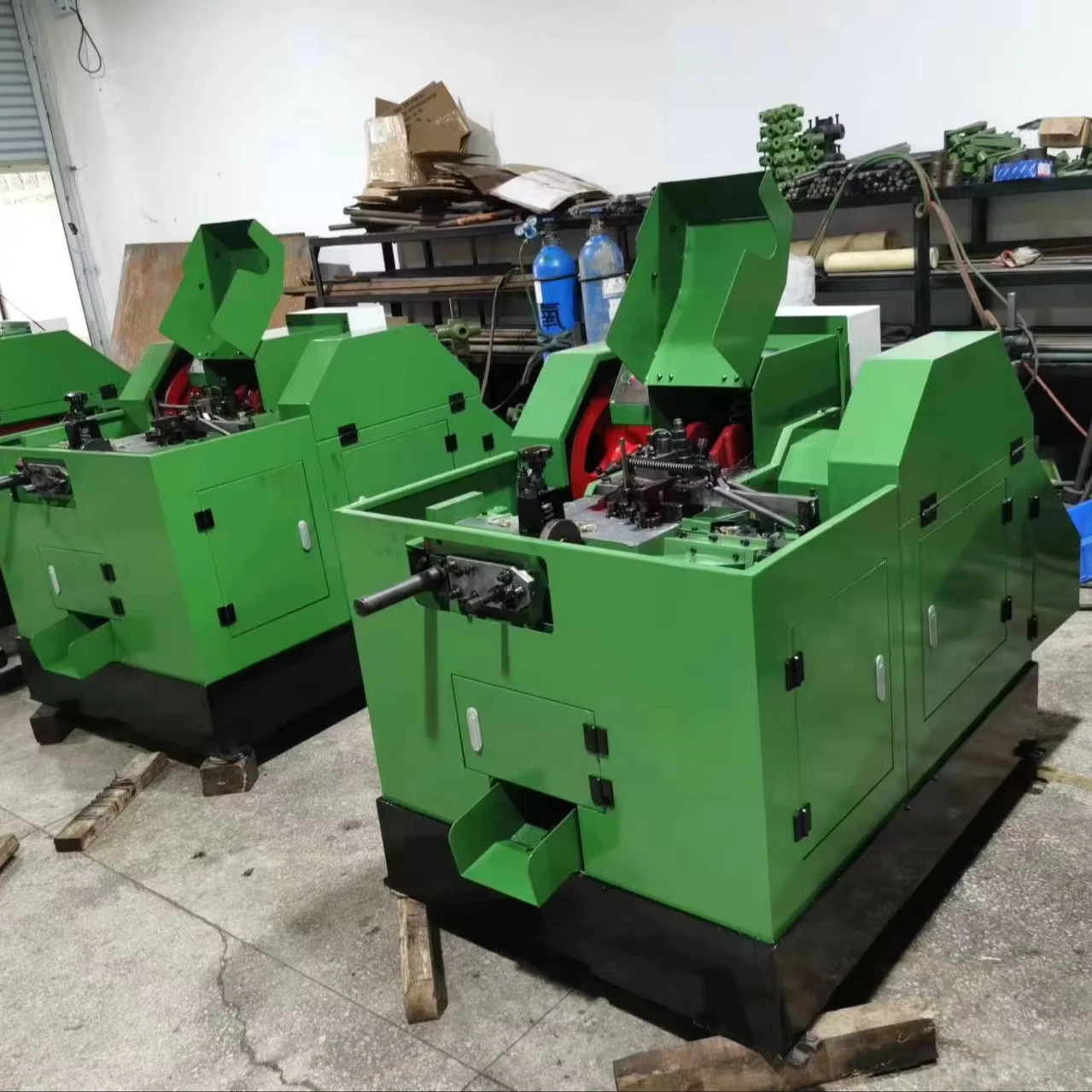 High Efficiency Low Nose Screw Bolt Threading Rolling Machine New Type for Manufacturing Plant Core Component Motor