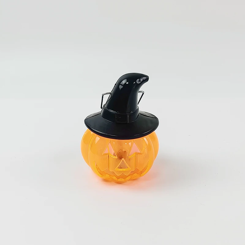 2024 Hot Selling Halloween Thanksgiving Decoration Pumpkin Light jack-o-lantern Mini Hand LED Lantern Horseshoe Light