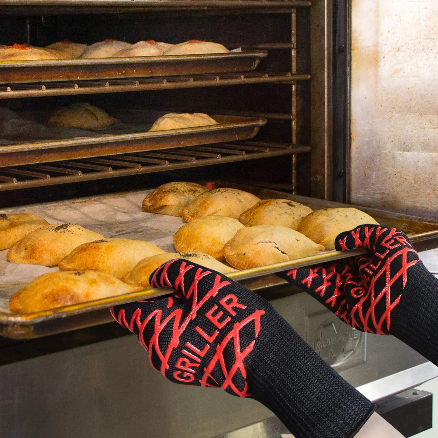 
Silicone Kitchen Oven Mitt fireproof Heat Resistant Grill Cooking Baking oven BBQ Gloves 