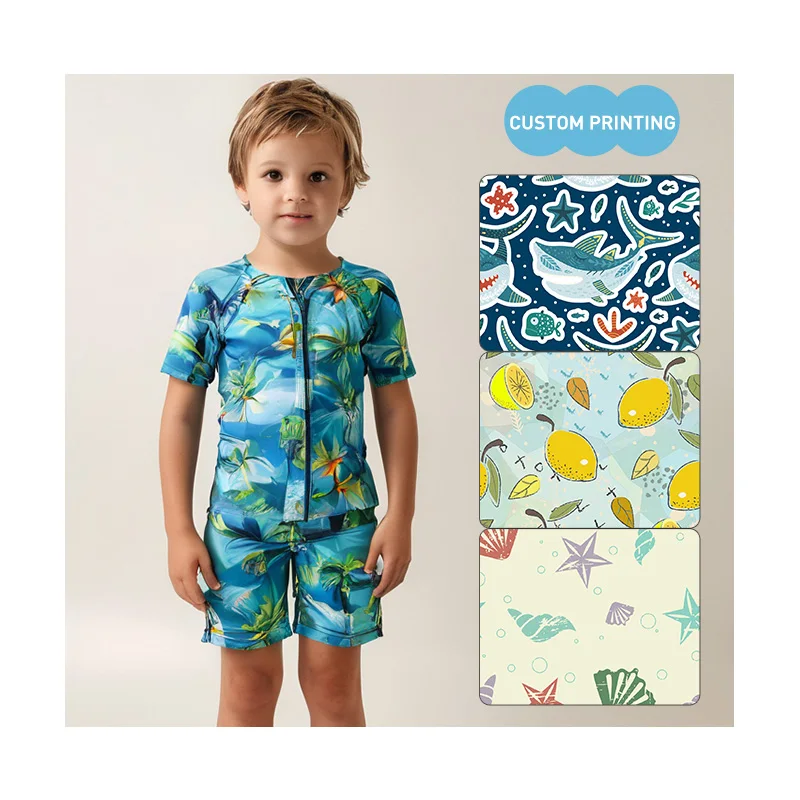 Детский Быстросохнущий слитный купальник