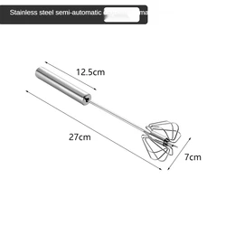 Kitchen Egg Stiring Stainless Steel Beater Egg beater
