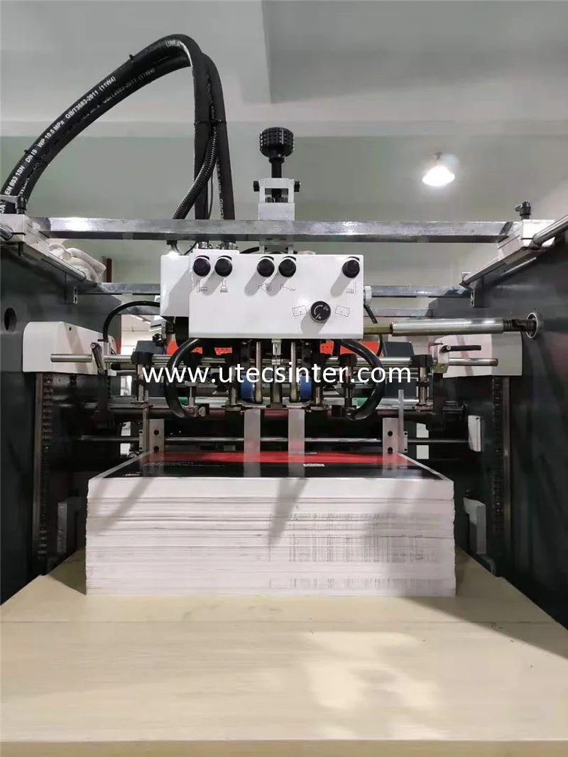 SGUV620S fully Automatic pu book album magazine cover IR UV Oil Coating Machine, Dual Purpose paper vanishing machine