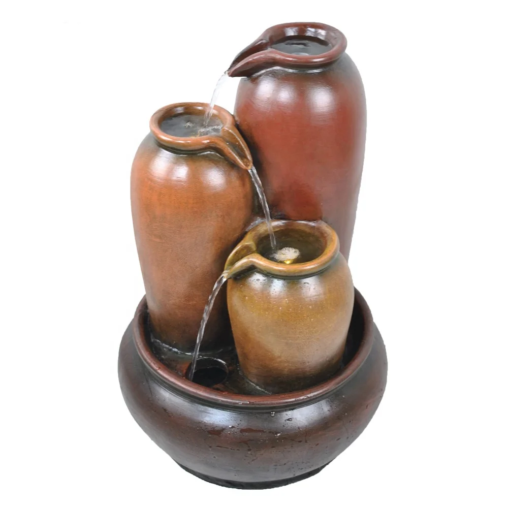  Best selling home decoration polyresin water fountain indoor