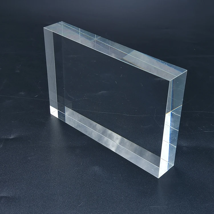 Transparent  4x6 acrylic blocks wholesale acrylic photo blocks acrylic block display