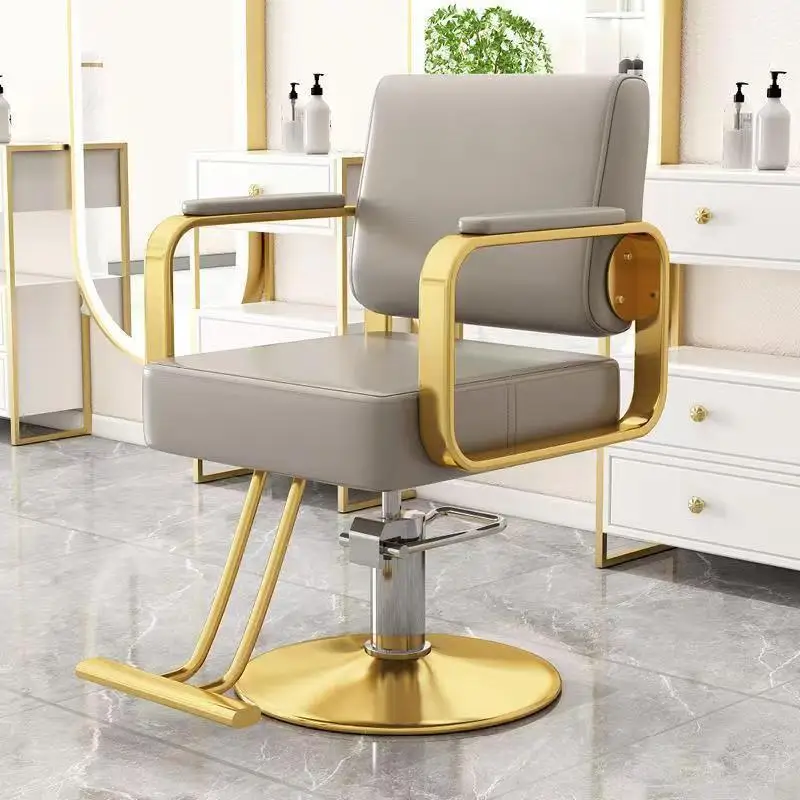 comfortable Rotating Haircut Chair salon station beauty metal salon barber chair