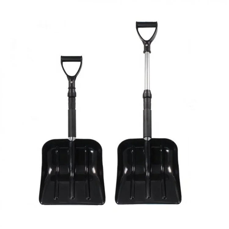 Smart snow shovel with plastic blade for car