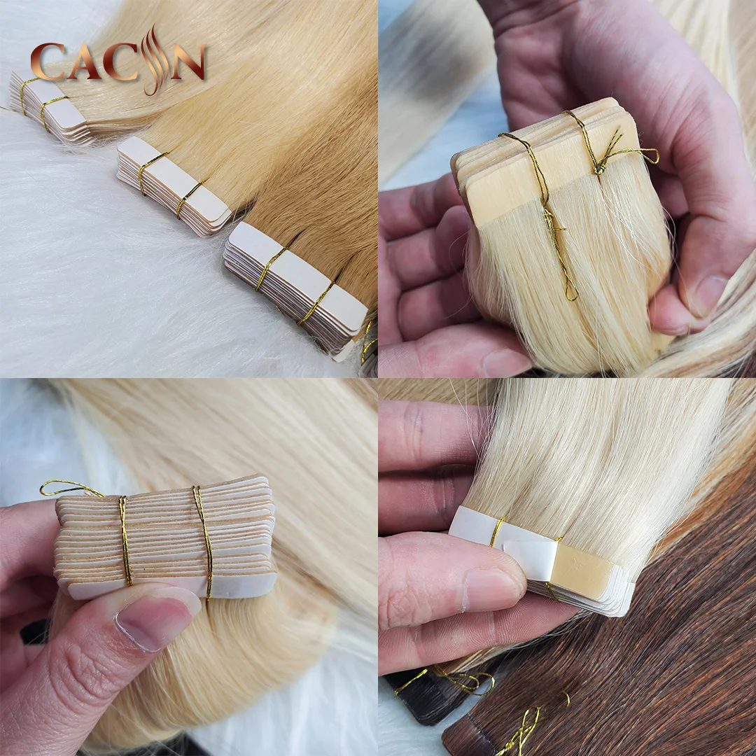 Оптовая продажа заводская цена высококачественные волосы Cacin для наращивания индийские человеческие 14A без повреждений любые цвета