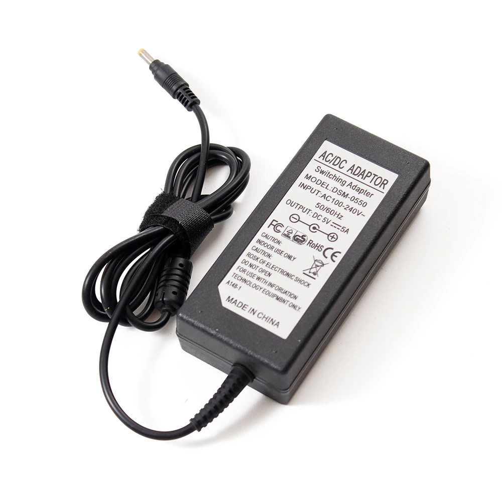 Manufacturer universal 25w 5v 5a power adapter