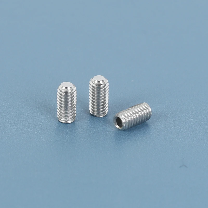 DIN 913 set screw Stainless Steel A2  M2-M16  Hexagon Socket Set Screws With Flat Point Grub screw
