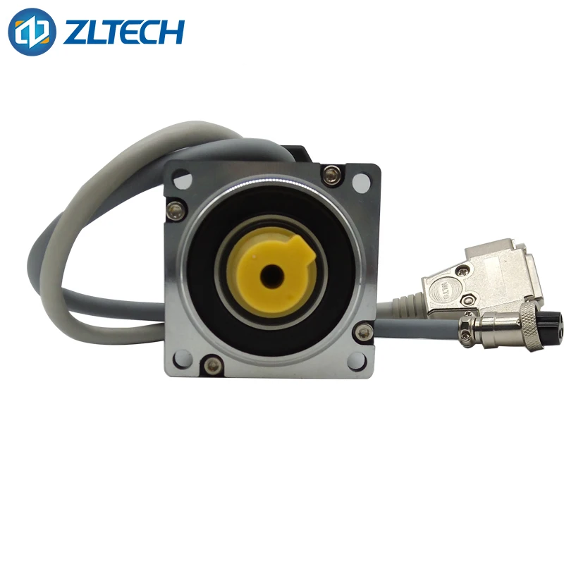 ZLTECH 36V 200W AC 60mm Nema 24 3000RPM brushless 1000 2500 wire encoder servo motor for Injection Molding Machine